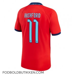 England Marcus Rashford #11 Udebanetrøje VM 2022 Kortærmet